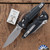 Microtech SOCOM Delta RAM-LOK 159RL-10AP, Apocapyptic Spear Point Blade, Black Aluminum Handle
