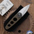 Dan Dugdale Custom Magnetic Folder, D2 Drop Point Blade, Bronze Titanium Handle