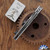 Hypercut Manufacturing Dharma, Mike Norris Damascus Blade, Titanium Handle W/Black Timascus Inlay