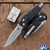 Microtech SOCOM Elite RAM-LOK 160RL-10FR, Stonewashed Partial Serrated S/E Blade, Frag Aluminum Handle