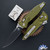 Microtech SOCOM Elite RAM-LOK 160RL-1FROD, Stonewashed S/E Blade, OD Green Frag Aluminum Handle
