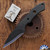 Warren Thomas Custom Wharncliffe, 6al4V Titanium & Carbon Fiber Laminate Blade and Handle