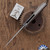 Shirogorov Knives Q95 Ursus Linerlock, Stonewashed Elmax Blade, Maroon Micarta Handles, MRBS