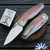 Three Rivers Manufacturing (TRM) Neutron 2 Linerlock, Tumbled Magnacut, Rainbow Trout G10 3D Scales