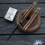 Hogue Mysto (Wood) Manual Folder, Black Stonewashed CPM-Magnacut, Maple Valley Richlite