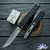 Microtech Ultratech ZBP EX Gen 3 1119EX-10S Stonewashed Hellhound Blade, Black Handle - Signature Series