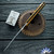 417CNC Acer #35, CMP154 Blade, Bronze Titanium Handle, Lightning Finish Hardware And Clip