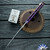 417CNC Acer #45, CMP154 Blade,  Purple Titanium Handle, Bronze Finish Hardware And Clip