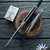 Chris Reeve Small Sebenza 31, Stonewashed Magnacut Drop Point Blade, Sandblasted Titanium Handle Scales W/Blue HW