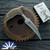 Microtech Dual Bee 218D-12APMS2, Wharnecliffe Apocalyptic Full Serrated Blade, Antique Bronze Handle, Marfione Select