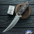 Blackside Customs/Starlinger "Saint SOB" Cat 5, Handground Mike Irie Magnacut Blade, Starlinger Fully Carved Handle Scales