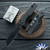 Heretic Knives Jinn Manual, DLC Magnacut Blade, Carbon Fiber Handles