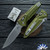 Microtech SOCOM Delta RAM-LOK 159RL-10OD, Stonewashed Spear Point Blade, OD Green Aluminum Handle