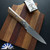 Microtech Kitchen Paring Knife 3500B-10CE, Stonewashed Blade, Blasted Titanium Bolster W/Coyote Tan G10 Handle Scales
