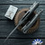 Hawk Knives Talon, Tumbled M390 Blade, Tumbled Handles W/R1-TC White Handle Scales