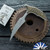 Microtech BEE S/E Wharnecliffe Apocalyptic Plain Edge Blade, Antique Bronze Titanium Handle W/Bronze Ti HW - Marfione Select