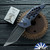 Hypercut Manufacturing Dharma, Tumbled S45VN Blade, Purple/ Bronze Titanium Handle W/ Bronze HW