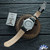 Hawk Knives/ Layer Watch Collaboration Talon Set, Zirblast M390 Blade, Shipwreck Camo Carbon Handle Scales
