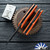 Grissom Knife and Tool - Baby Zeus, Dark Stonewashed Tanto 14C28N Blade, Orange G10 Handle