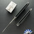 Ganzo Knives Balisong G766-BK, Satin 440C Clip Point Blade, Black G10 Handles