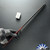 Blackside Customs Kyoto Drifter PSB27 Crimson Mist Wharncliffe Blade, Red Wrap Handle