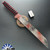 Blackside Customs Kyoto Drifter PSB27 Crimson Mist Wharncliffe Blade, Red Wrap Handle