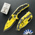 Heretic Knives Medusa Manual, Yellow Cel Shade Tanto, Yellow Cel Shade Chassis