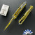 Heretic Knives Medusa Manual, Yellow Cel Shade Tanto, Yellow Cel Shade Chassis