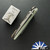 Hinderer XM-18 3.5″ Non Flipper, Recurve Working Finish Magnacut Blade, Translucent Green G10 Scale, Battle Bronze Ti Frame