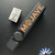 Machinewise Mojave #1351, Stonewashed S90V Blade, Gold/ Orange Anodized Titanium Handles