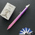 Machinewise Rota Pen 0322, Purple Anodized Titanium With Diamond Pattern Grip And Pocket Clip