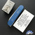 Chuck Gedraitis Auto, Traditional Blade, Blue Diamond Pattern Aluminum Scales