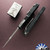 Microtech Ultratech Gen 4 11174TP-10APS, Apocalyptic Interceptor Blade, Deep Engraved Topographic Black Handle, Signature Series