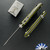 Microtech LUDT RAM-LOK 1136RL-10FROD Tanto, Stonewashed Blade, OD Green Frag Aluminum Handle