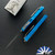 Microtech UTX-70 Gen 4 12494-10BL, Stonewashed Spartan Blade, Blue Handle