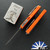 Microtech UTX-70 Gen 4 12494-10OR, Stonewashed Spartan Blade, Orange Handle