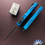 Microtech Scarab 2 Gen 3 1280-1BL D/E Black Blade, Blue Handle