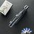 Hypercut Manufacturing Dharma Manual, 2-Tone S45VN Blade, Entropic Titanium Handle, Pearl Inlayed Button