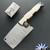 KKustom Knife And Tool Nomad Cleaver, Satin Nitro-V Cleaver Blade, Black Richlite And Curly Birch Handle