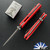 Jarosz Knives Kali, Blasted Vanax Blade, Red G10 Handle Scales