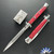 Frank B Italian Stiletto 11" Bayonet Blade Red Pearlex (28CM)