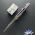 Hypercut Manufacturing Cretin, Dark Stonewashed S45VN Blade, Titanium Handle Scales W/Zirconium Pivot Collar And Purple Anodized HW