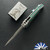 Hypercut Manufacturing Dharma Auto, 2-Tone S45VN Blade, Titanium Handle With Green Camo Quartz Inlay, Green HW