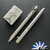 Tactile Turn Switch Pen, Stonewashed Titanium, Standard Size 5.6"