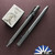 Tactile Turn Bolt Action Pen, Black DLC Titanium, Standard Size 5.6"