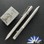 Tactile Turn Bolt Action Pen, Machined Titanium, Standard Size 5.6"