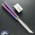 Machinewise Opus V2 #710 Balisong, Stonewashed S35V Tanto Blade, Rainbow Anodized Titanium Handles