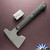RMJ USA Custom Jenny Wren Hammer Poll Axe, Tungsten Gray Cerakote 80CrV2 Blade, Black G10 Handle With Bronze HW, Black Kydex Sheath