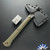 RMJ USA Custom Jenny Wren Spike Axe, Tungsten Gray Cerakote 80CrV2 Blade, Dirty Olive G10 Handle With Bronze HW, Black Kydex Sheath