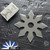 RMJ USA Snowflake Tactical Throwing Star Tungsten Cerakote